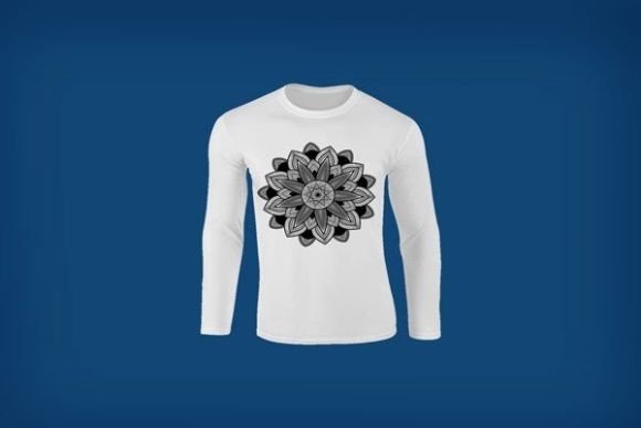 Download Editable Mandala Printed T-shirt Design - Printed Collection