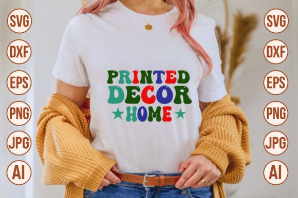 Download Printed Home Decor SVG - Printed Collection